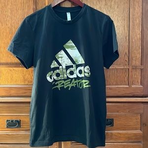 EUC Adidas Creator Not Same Logo Climalite tee
